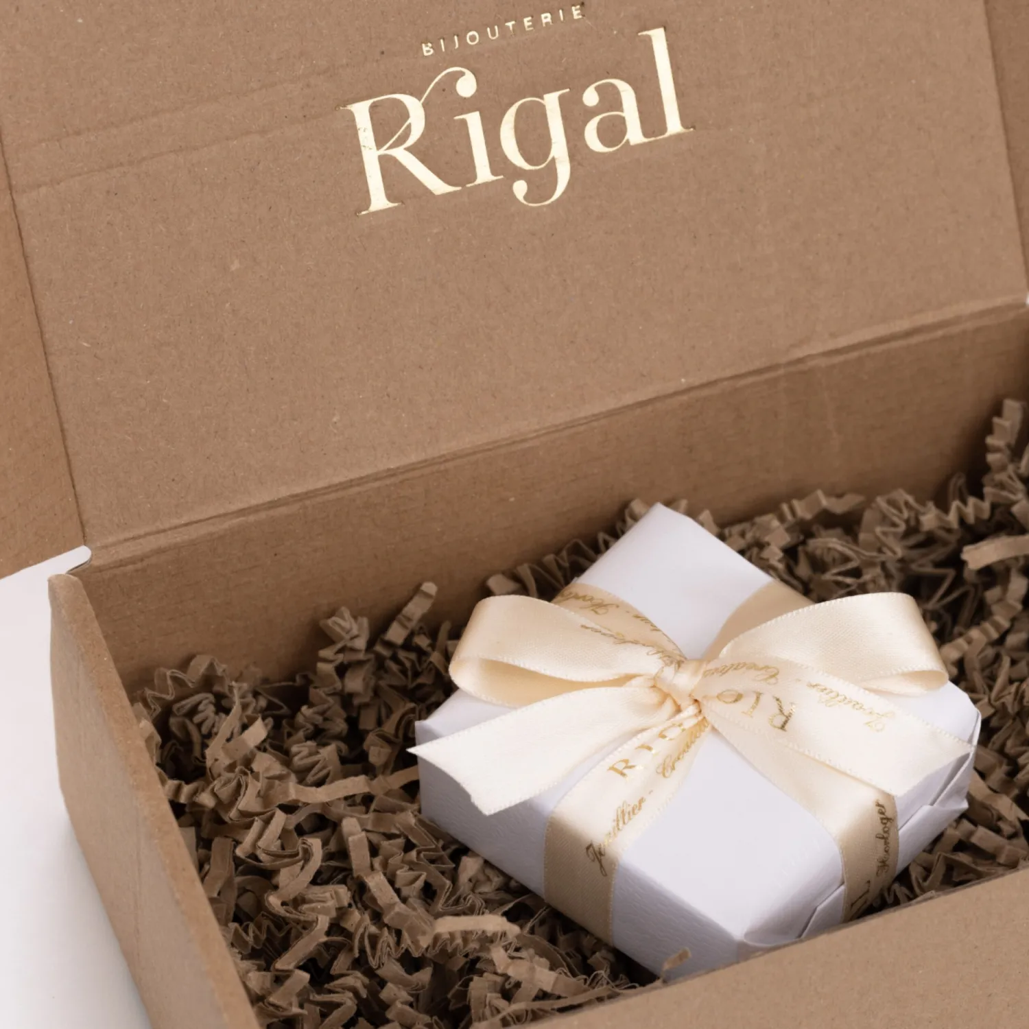 Rigal Alliance en or blanc Best Sale