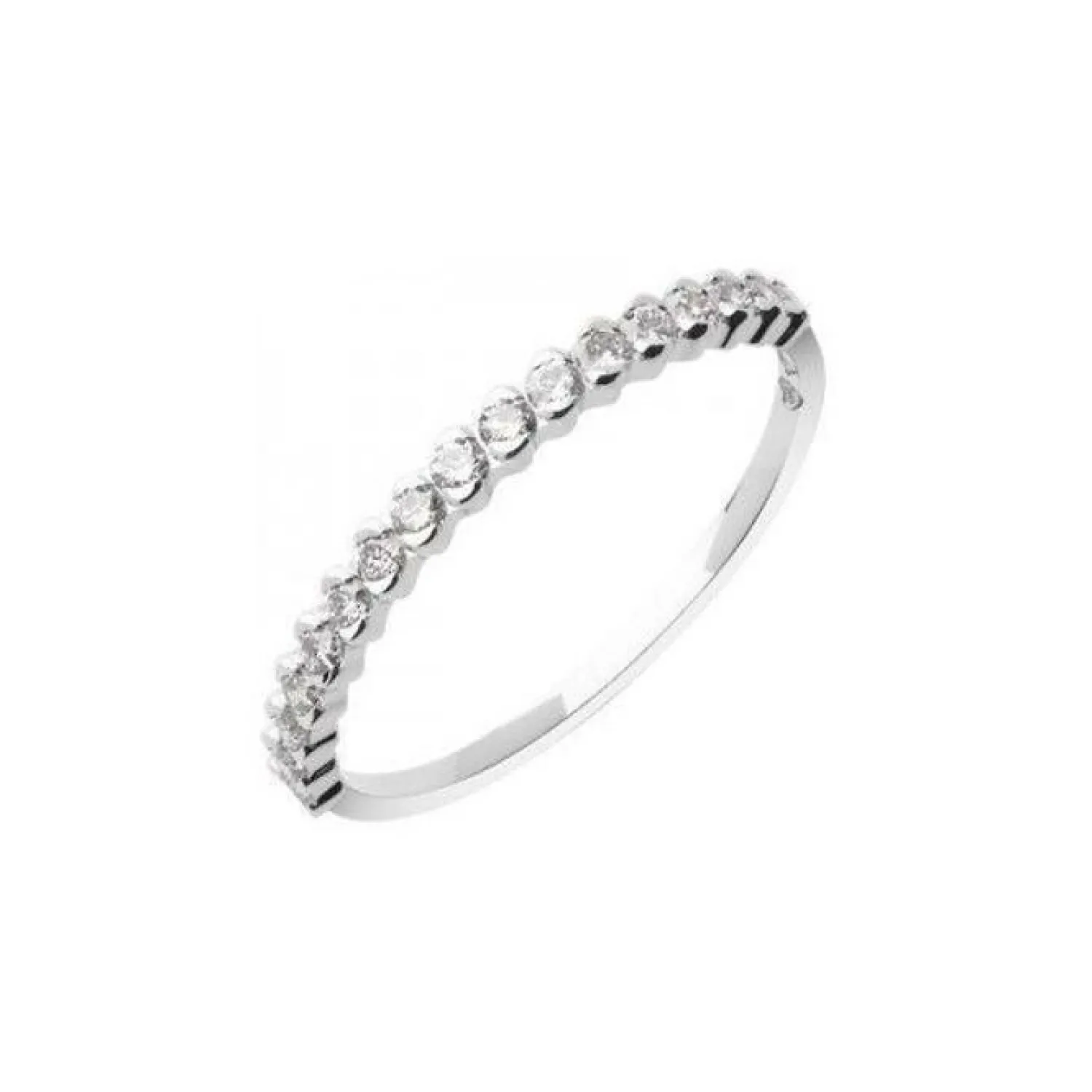 Rigal Alliance en or blanc et diamants de 0.25ct Discount