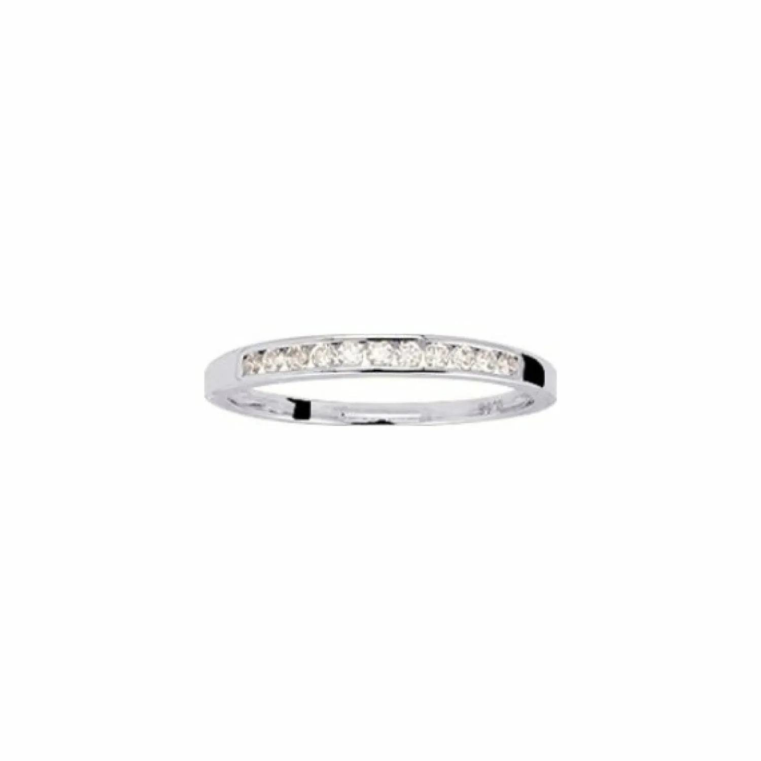 Rigal Alliance en or blanc et diamants de 0.15ct Sale