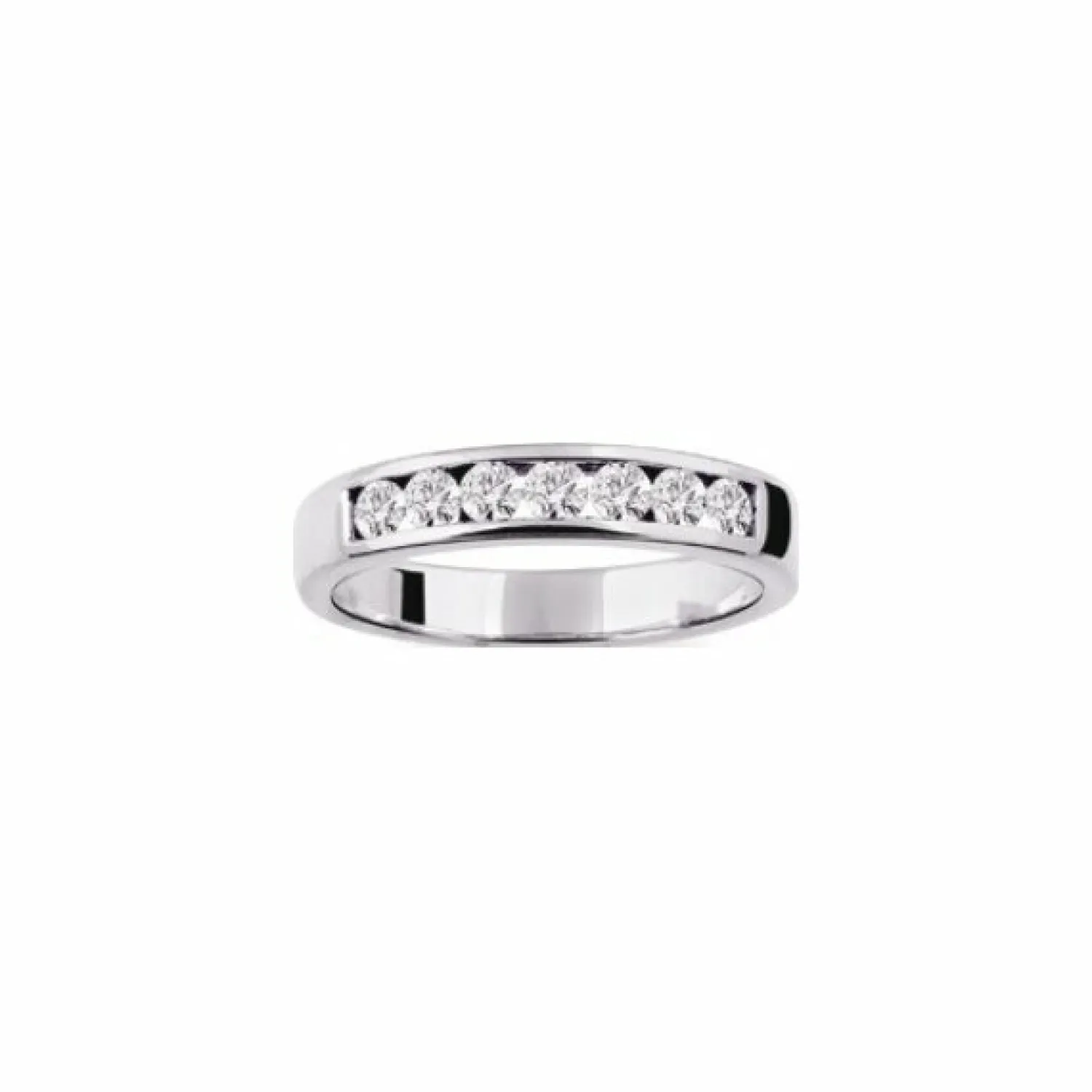 Rigal Alliance en or blanc et diamants de 0.50ct Cheap