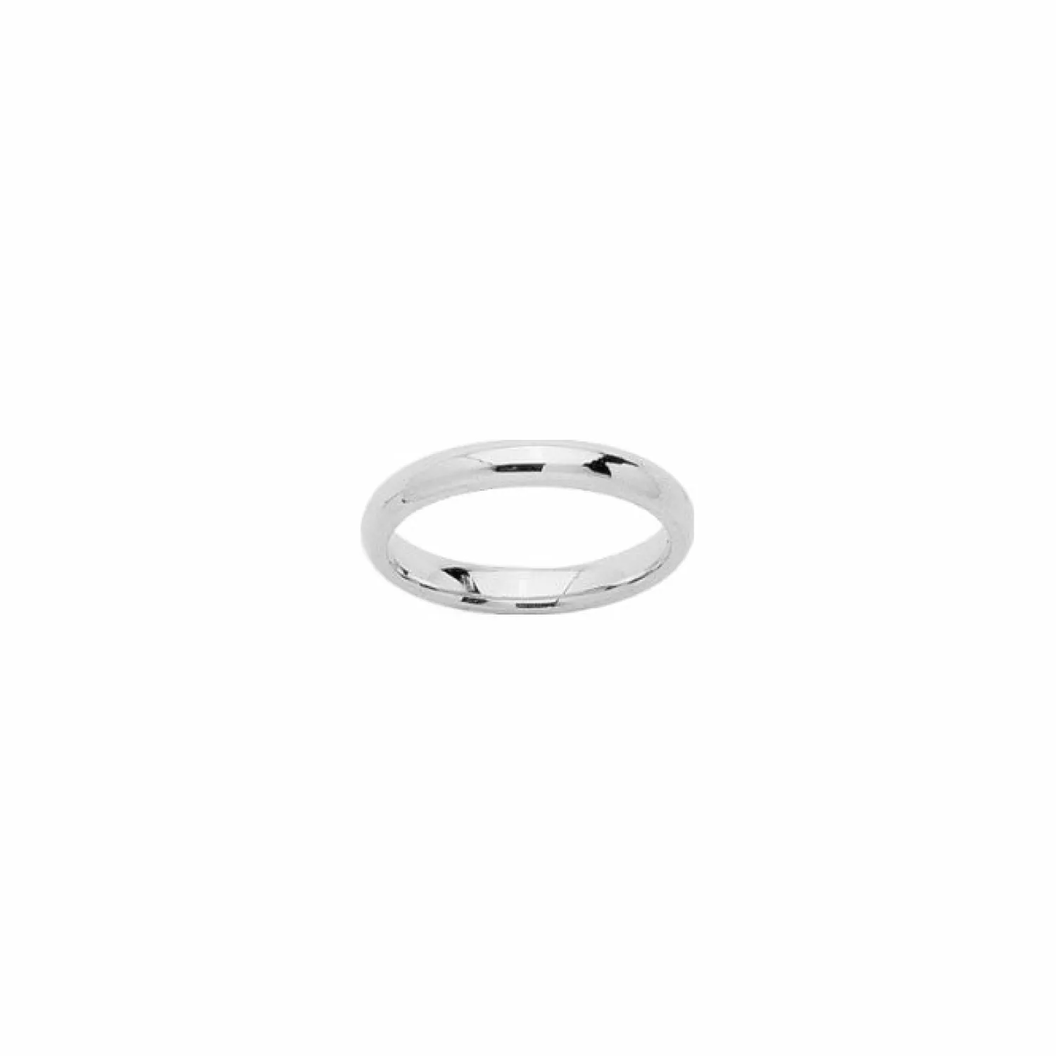 Rigal Alliance jonc parisien en or blanc, 3mm Online