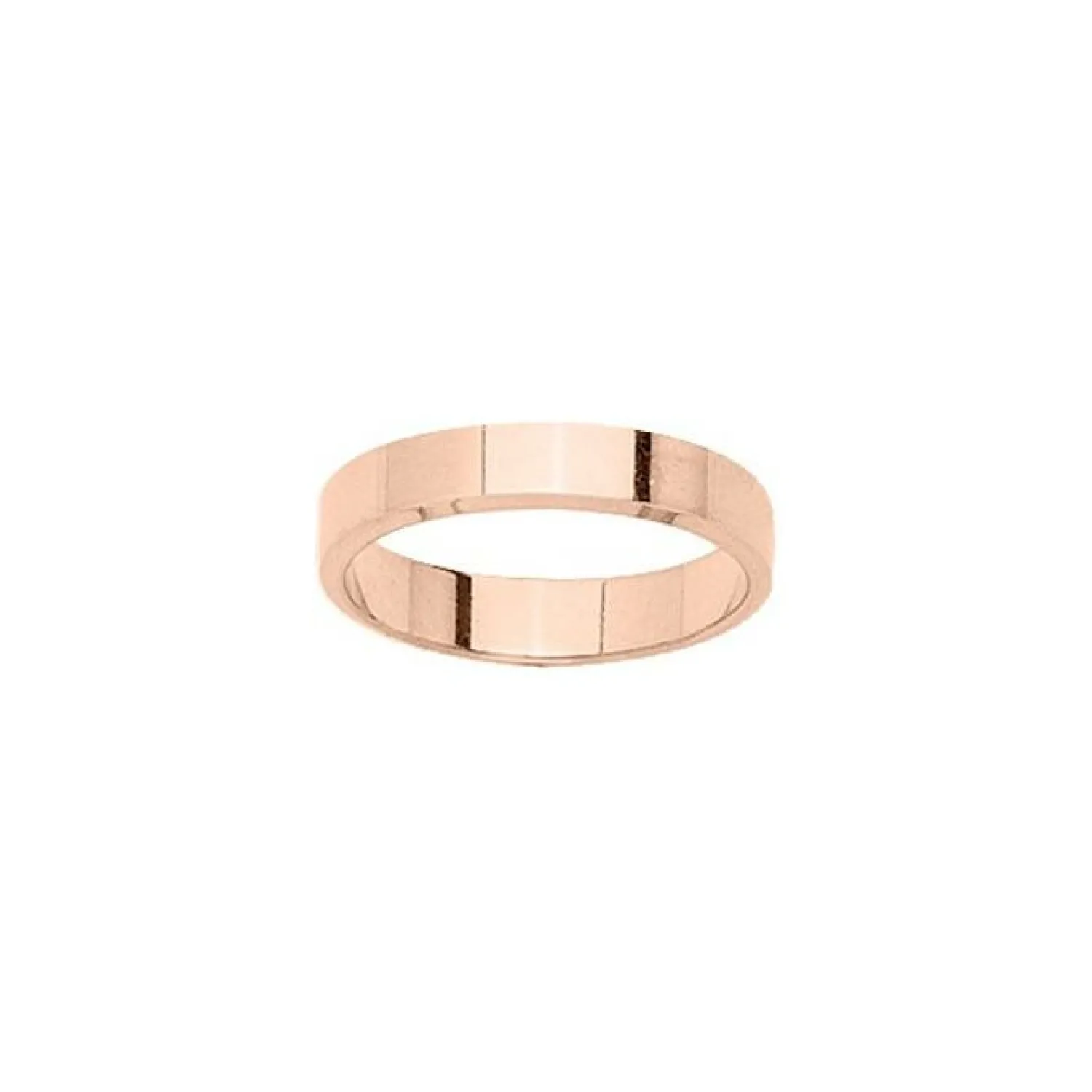 Rigal Alliance ruban en or rose, 4mm Outlet