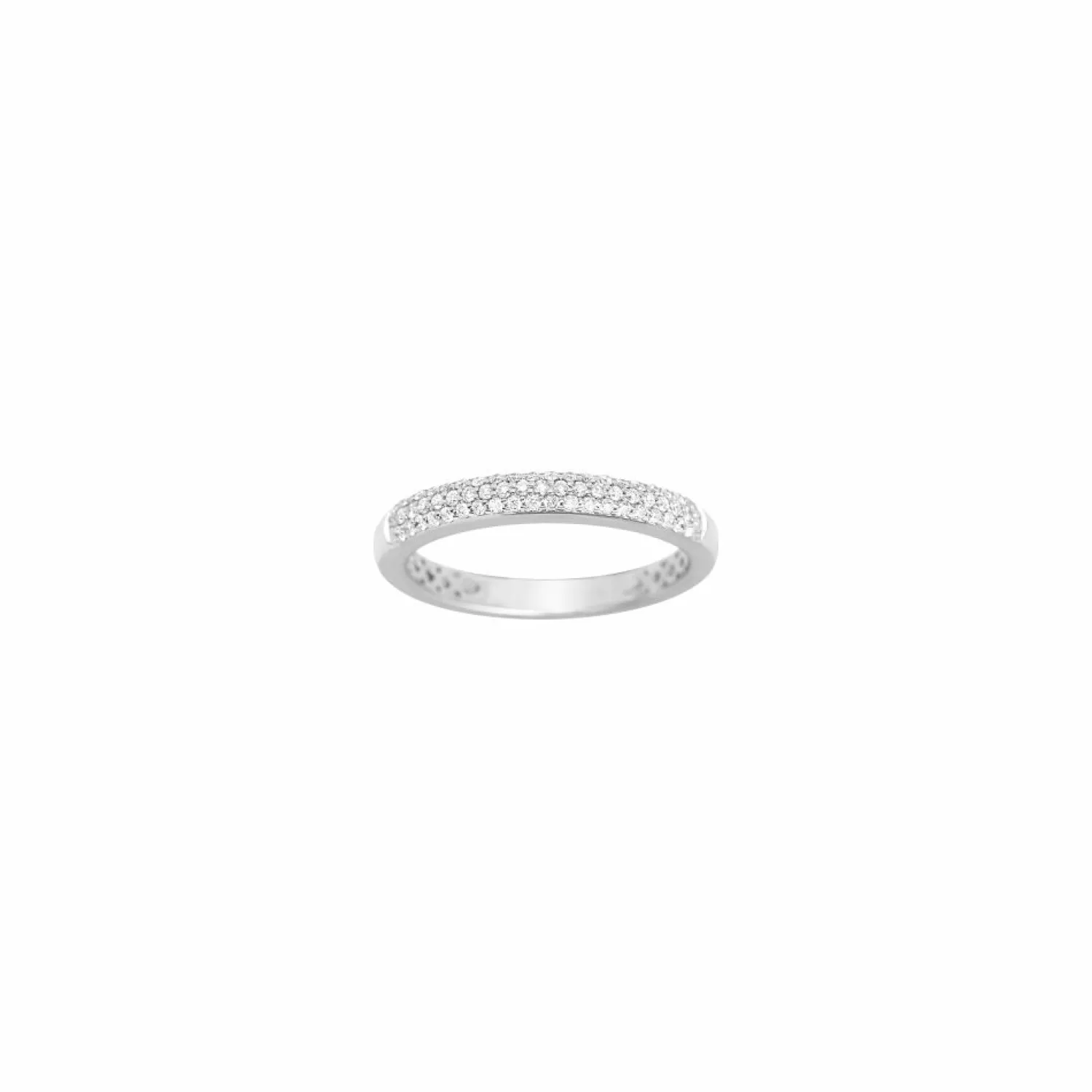 Rigal Bague en or blanc et diamants Cheap