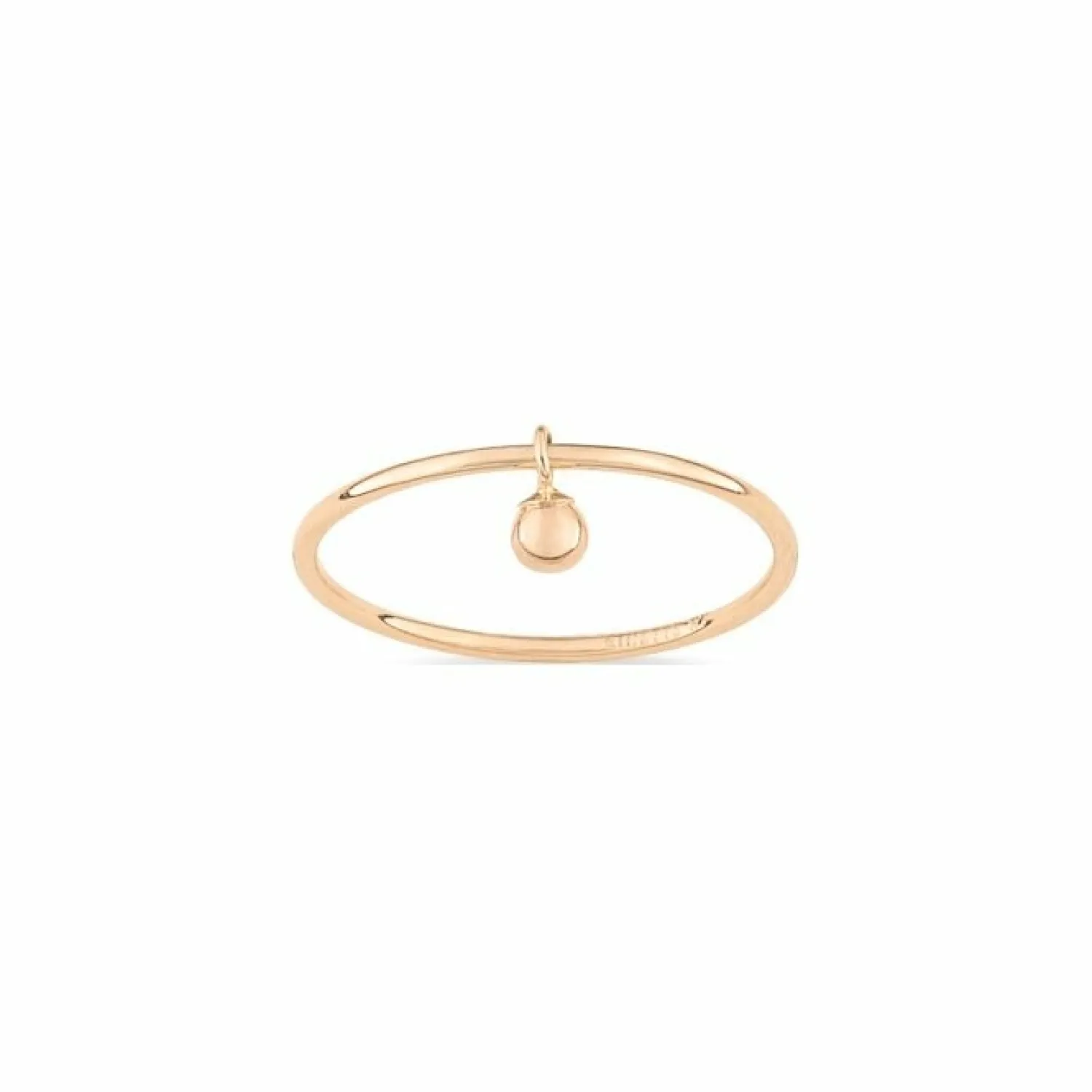 Ginette NY Bague CIRCLES en or rose Cheap