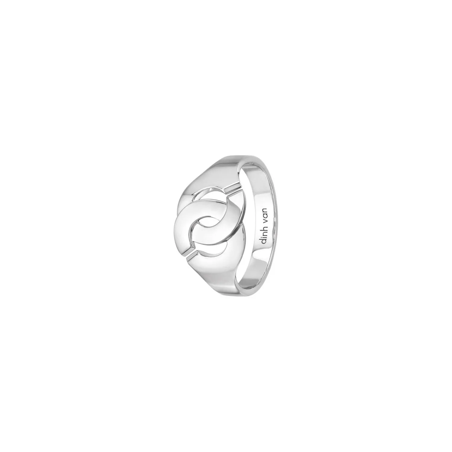 dinh van Bague Menottes en or blanc Store