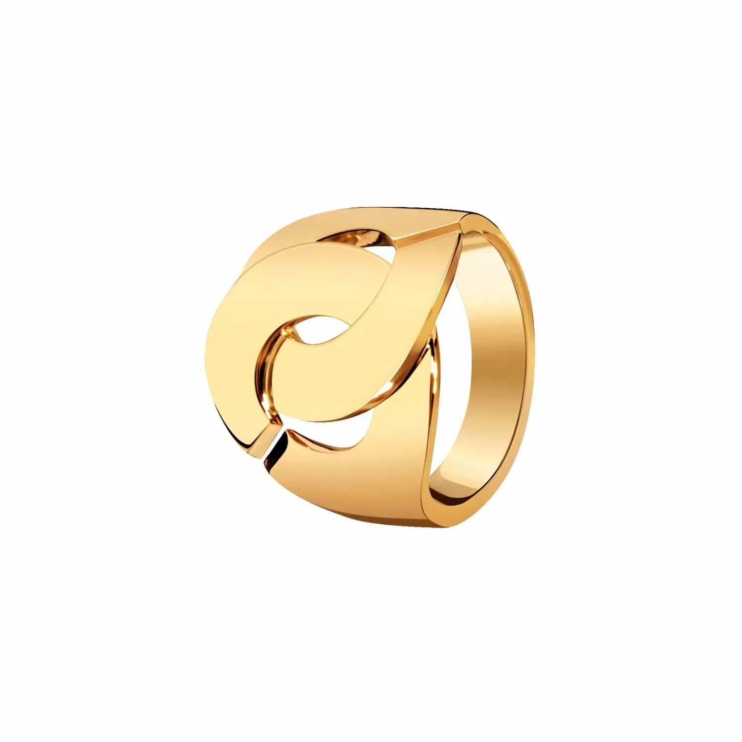 dinh van Bague Menottes R16 en Or jaune Discount