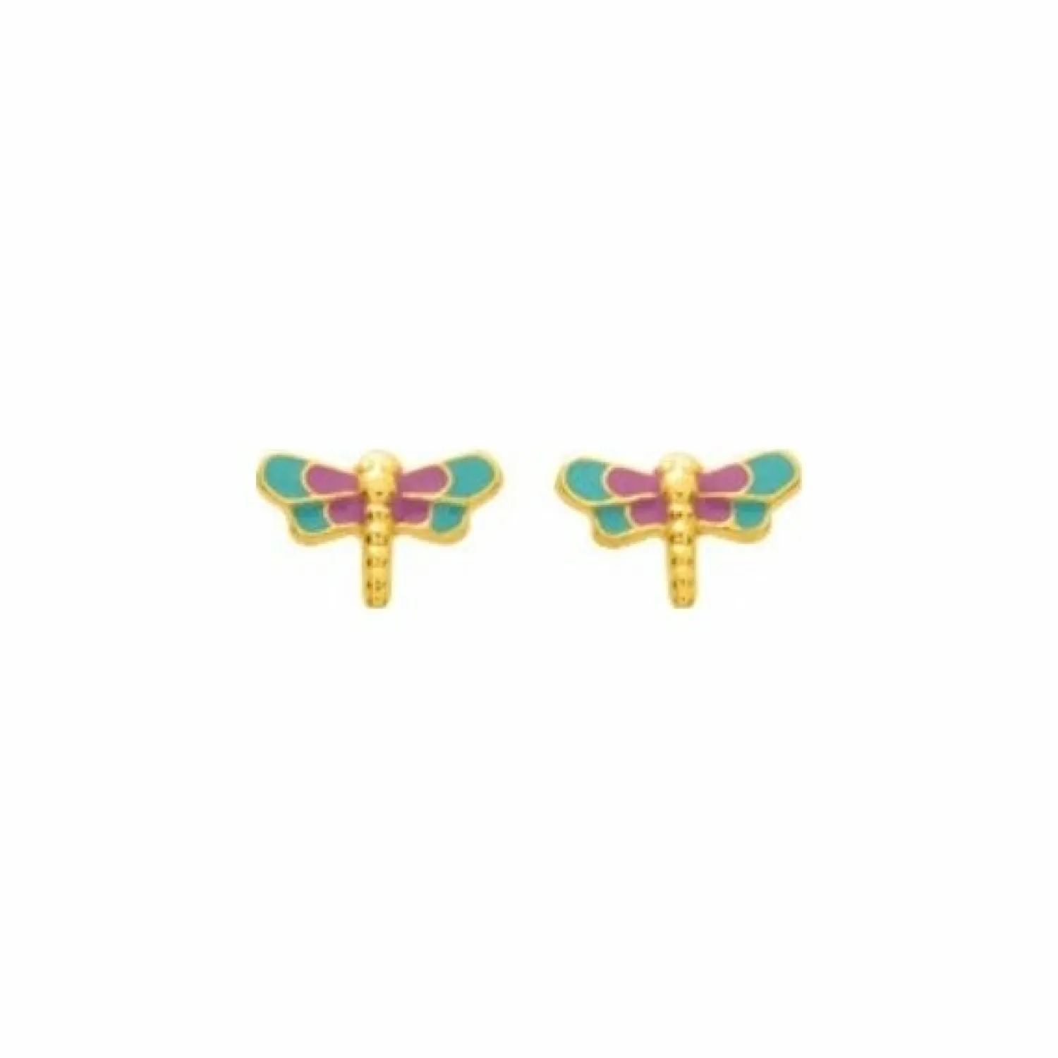 Rigal Boucles d'oreilles en or jaune Clearance