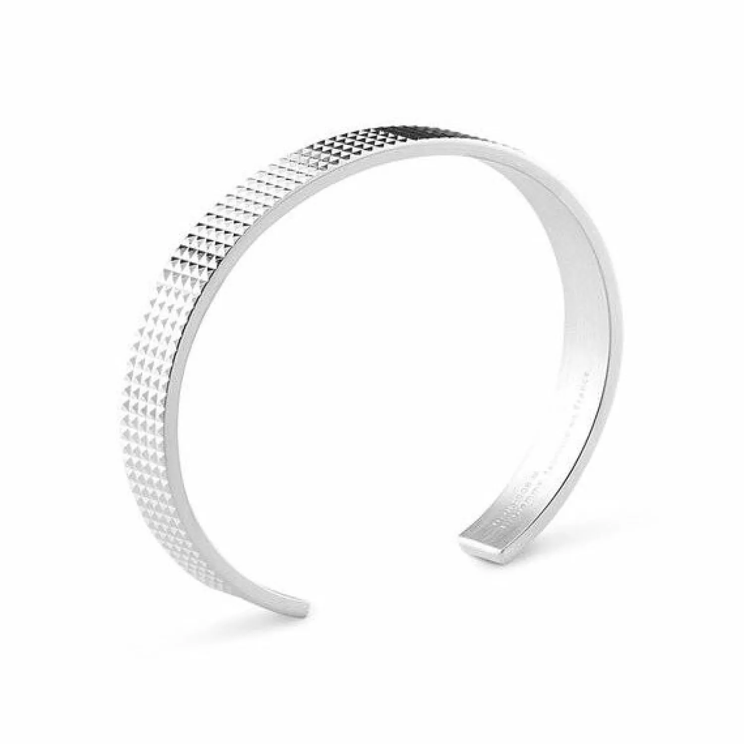 le gramme Bracelet Ruban en argent poli, 23 grammes Discount