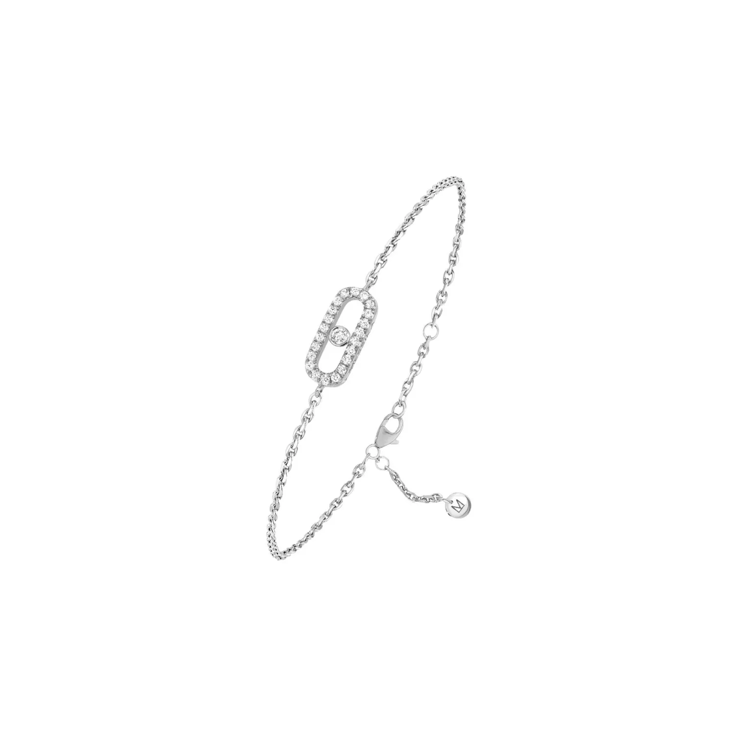 Messika Bracelet Care(s) en or blanc et diamants Hot