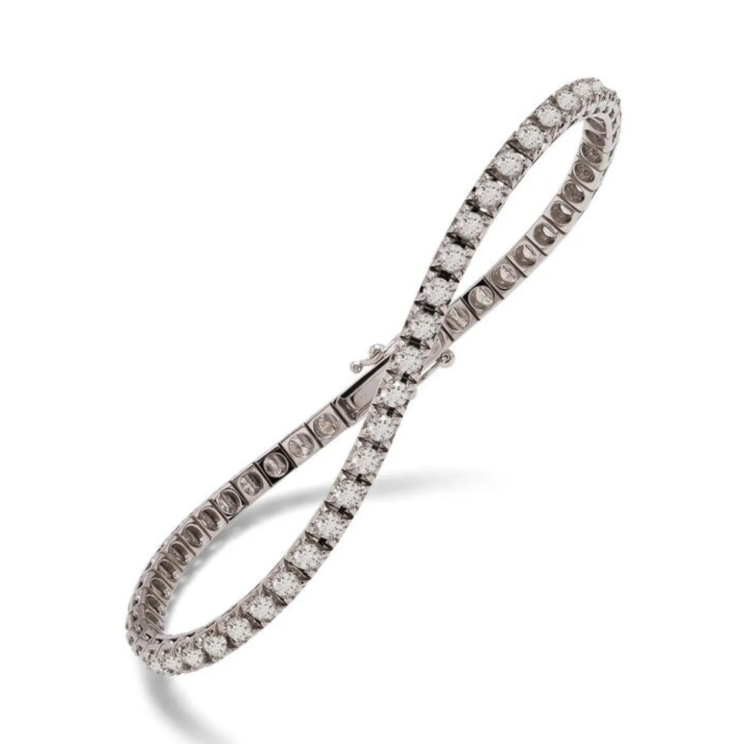 C&C Gioielli Bracelet Rivière de Diamant Or Blanc Online