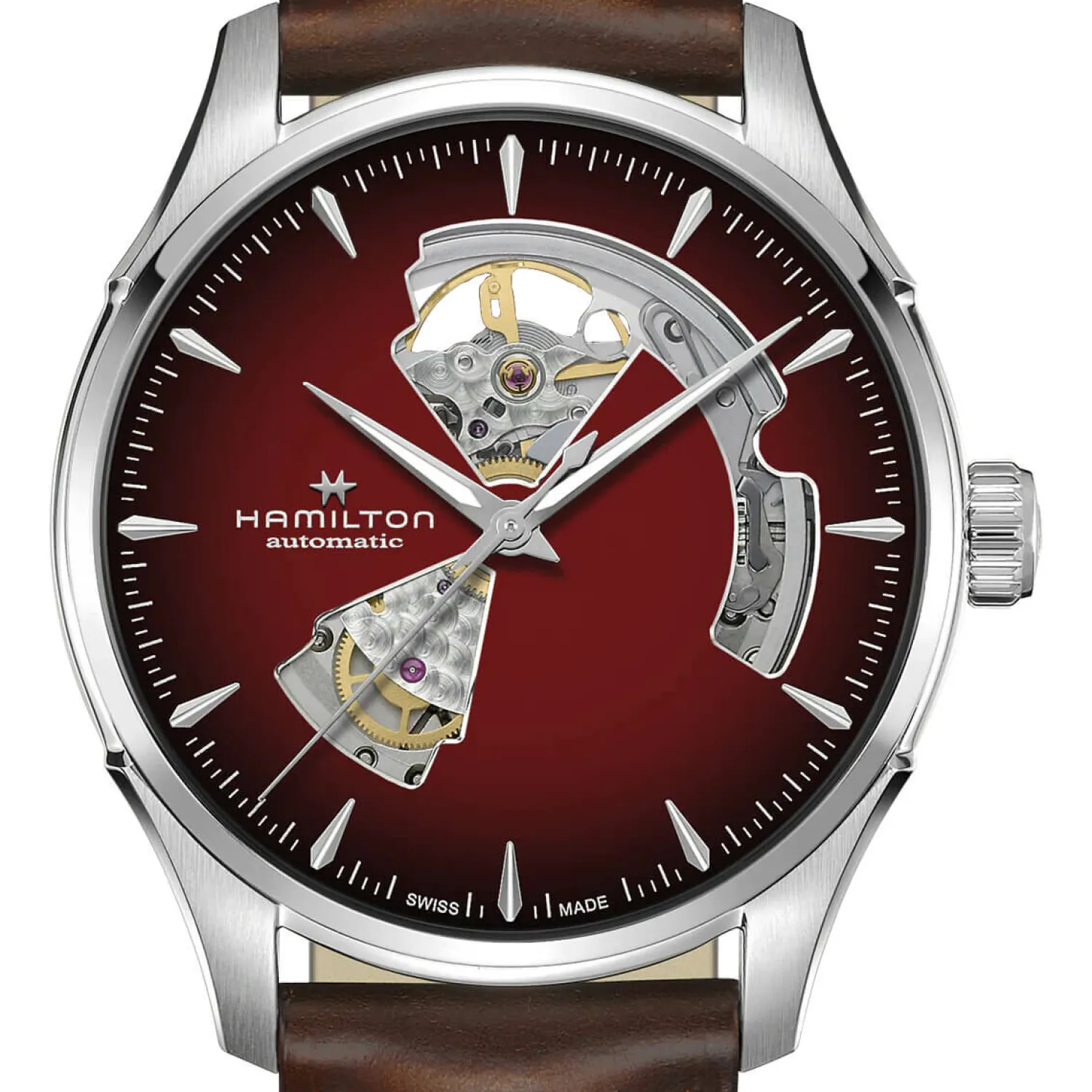 Hamilton Montre Jazzmaster Open Heart Auto H32675570 Best