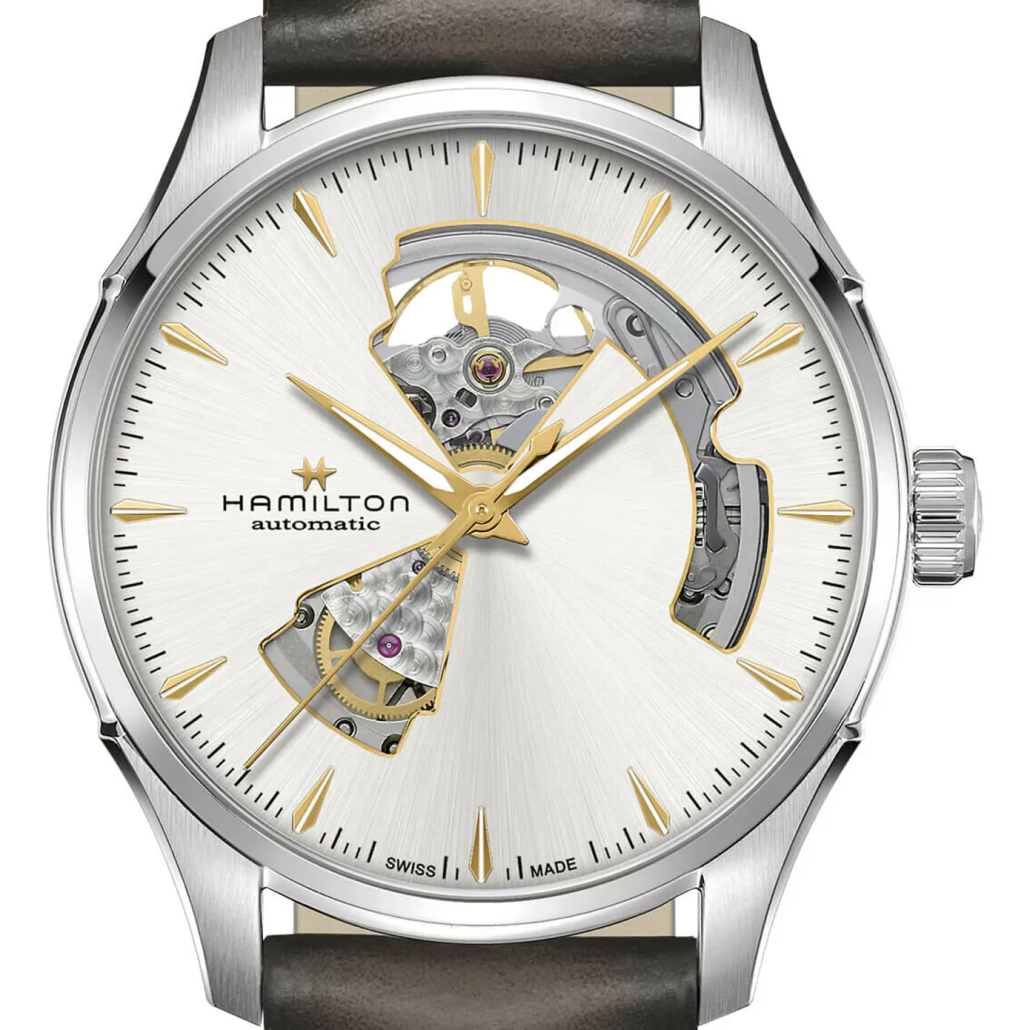 Hamilton Montre Jazzmaster Open Heart Auto H32675551 Discount