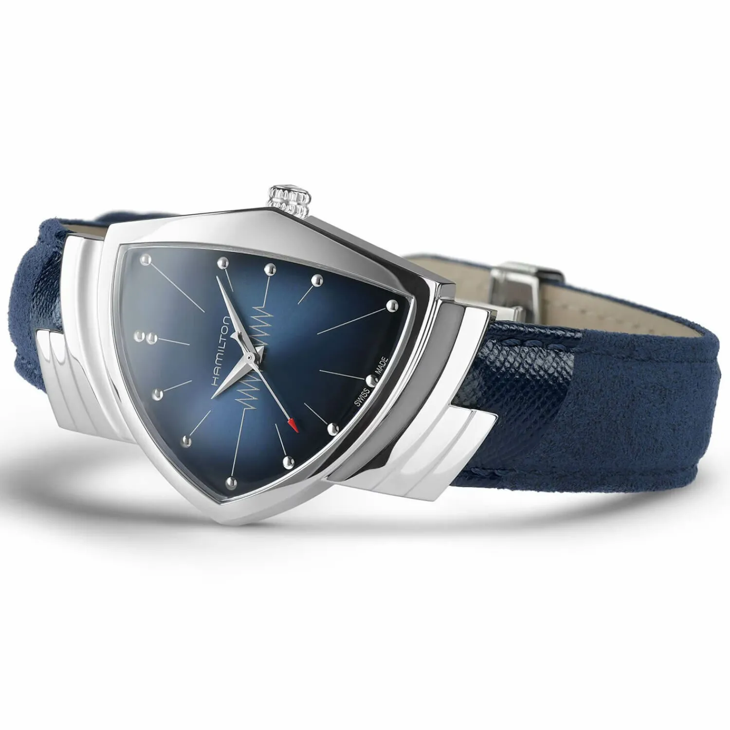 Hamilton Montre Ventura Blue Quartz H24411942 Store