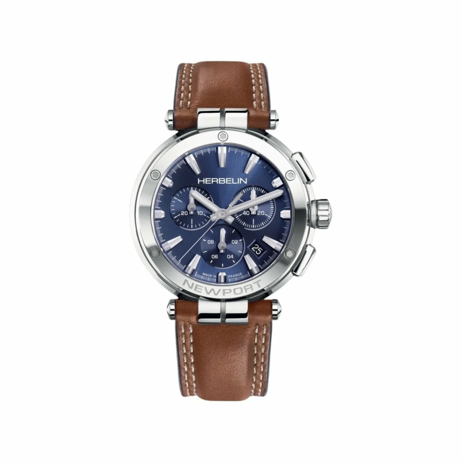 HERBELIN Montre Newport Chrono 37658AP15GD Best