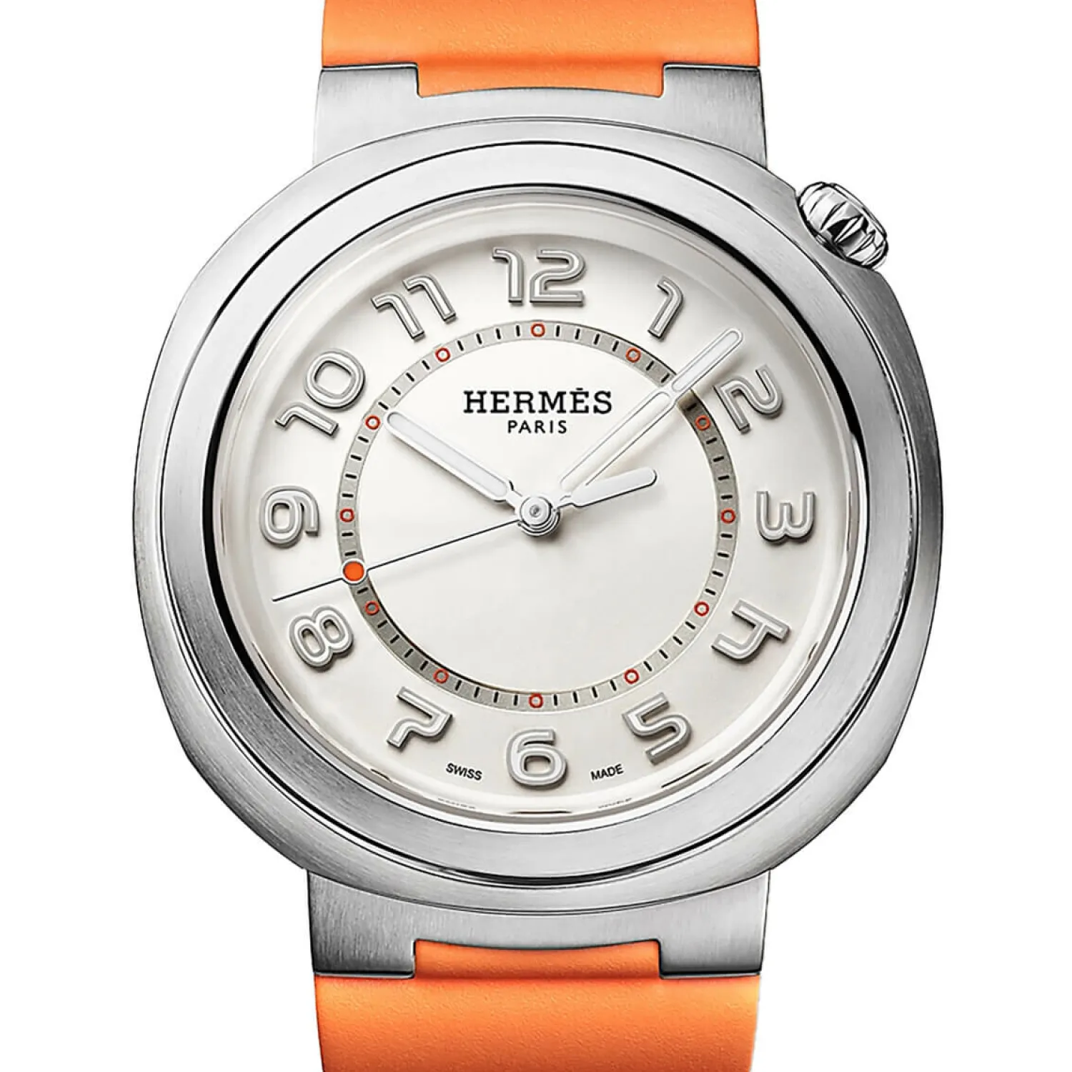 Hermès Montre Cut Grand Modèle, 36mm Outlet