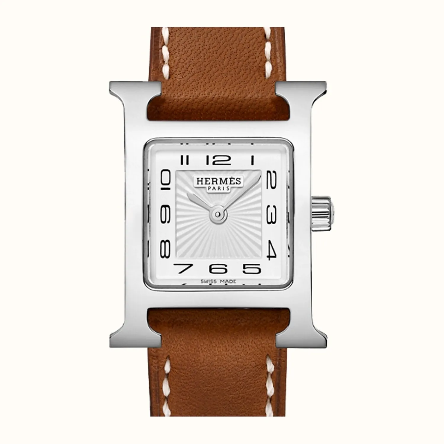 Hermès Montre Heure H, Mini Modèle, 21mm Cheap