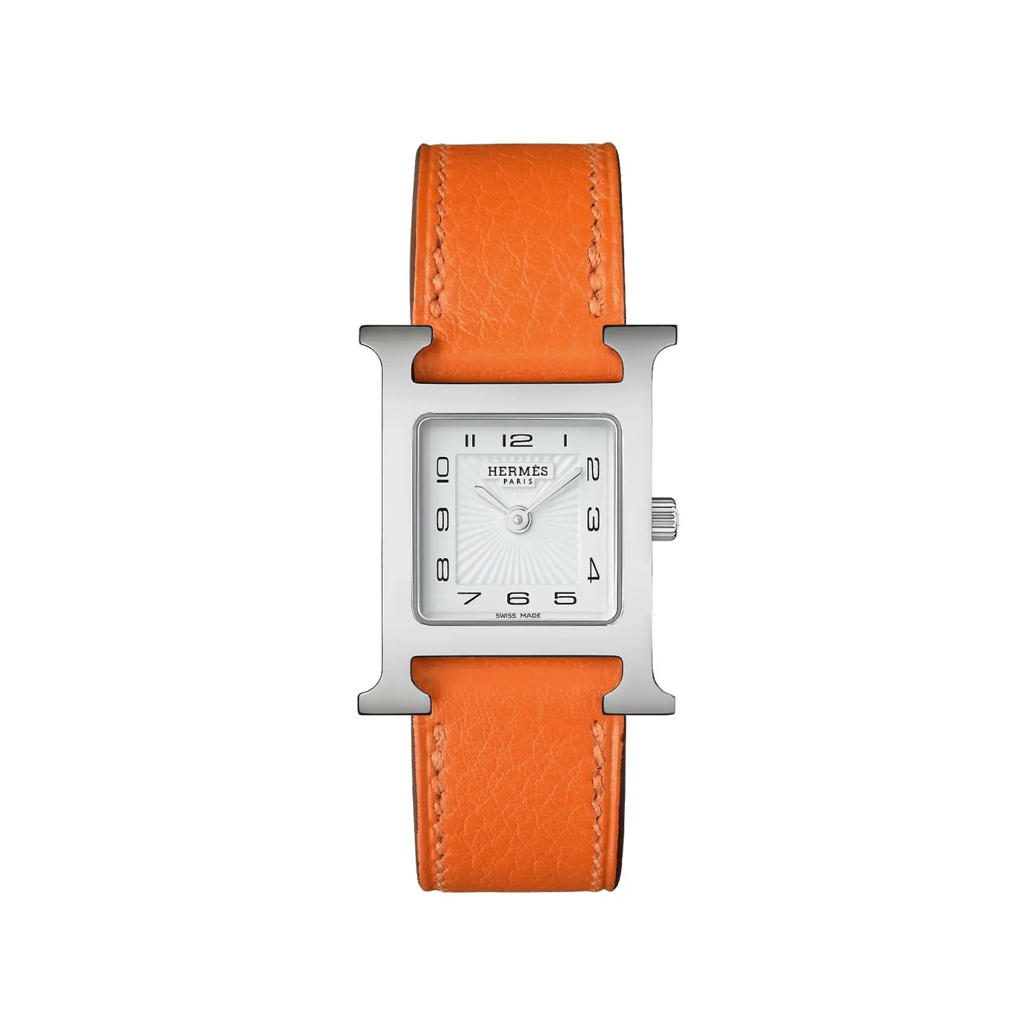 Hermès Montre Heure H, Petit Modèle, 25mm Cheap