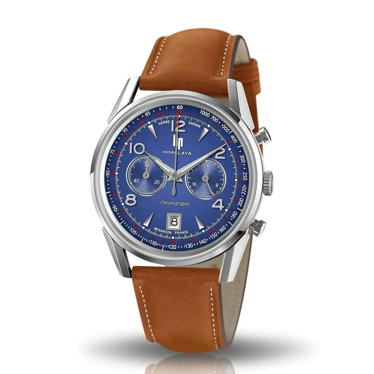 Lip Montre Himalaya 40mm Chrono Saphir 671597 Best