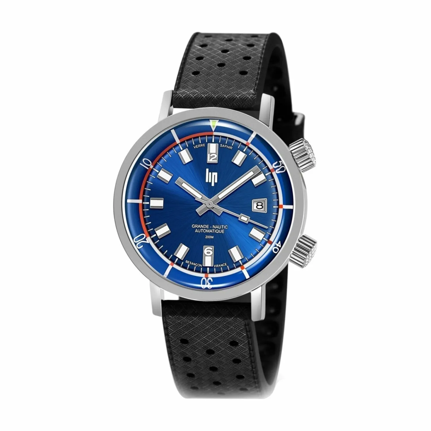 Lip Montre Nautic-Ski Auto/Saphir Best Sale