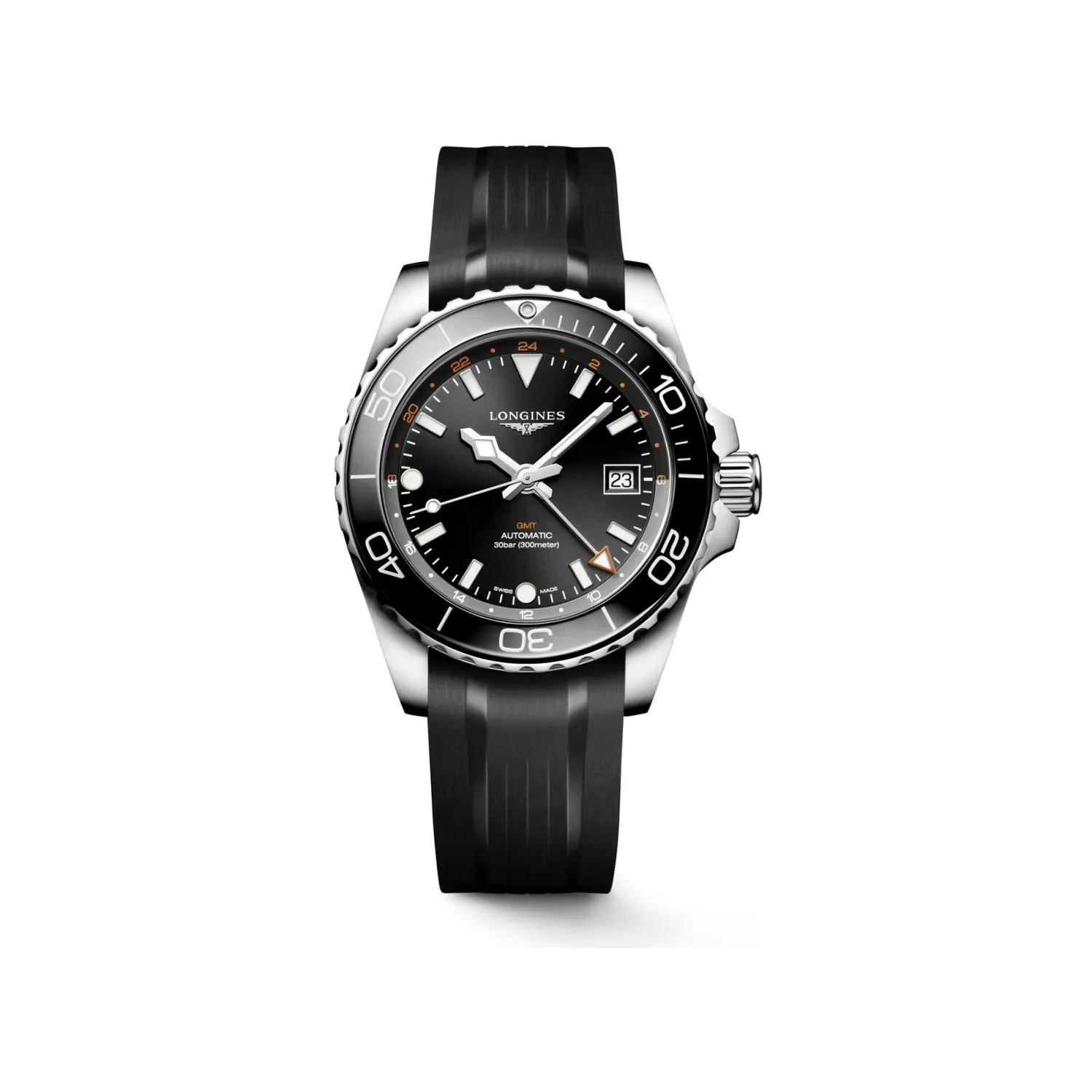 Longines Montre Hydroconquest GMT L3.790.4.56.9 Store