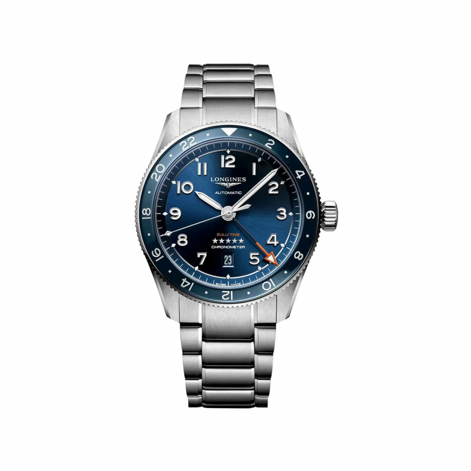 Longines Montre Spirit Zulu Time L3.812.4.93.6 Shop