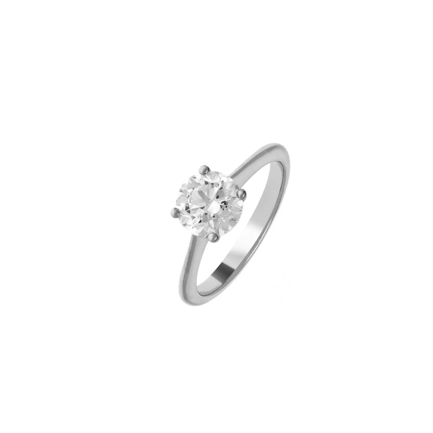 Rigal Solitaire en or blanc et diamant Best